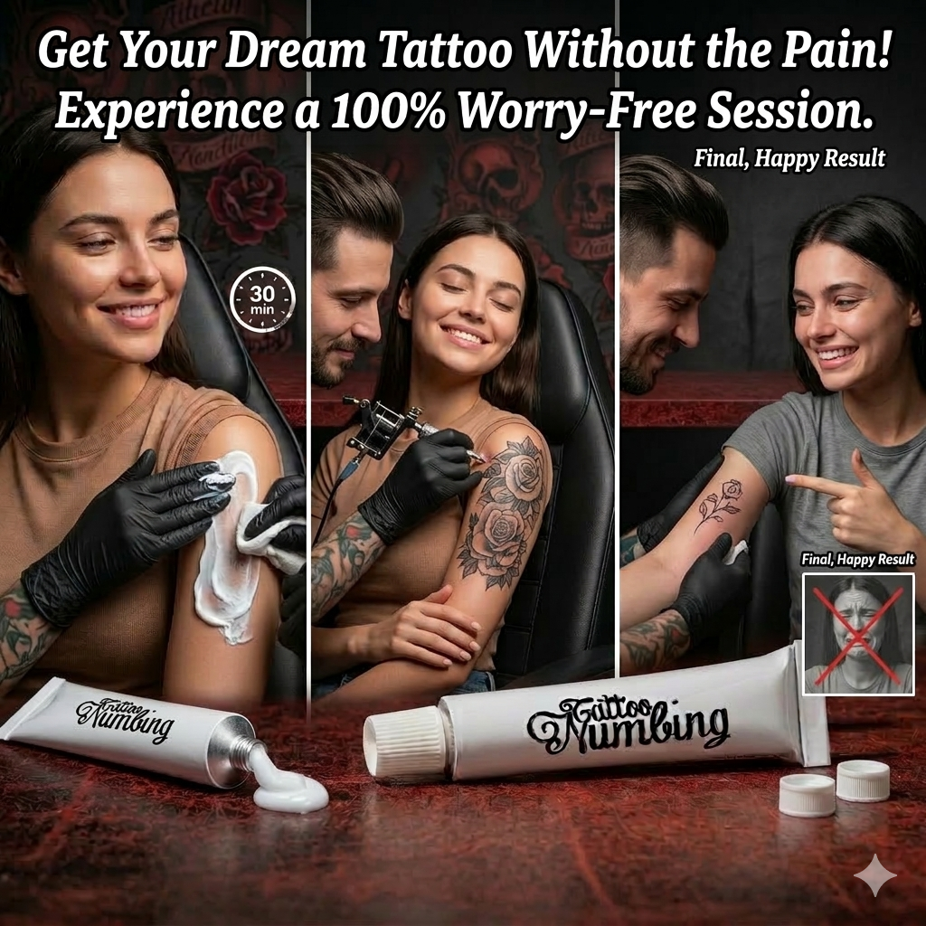 Inknumb Tattoo Numbing Cream 10 Tubes