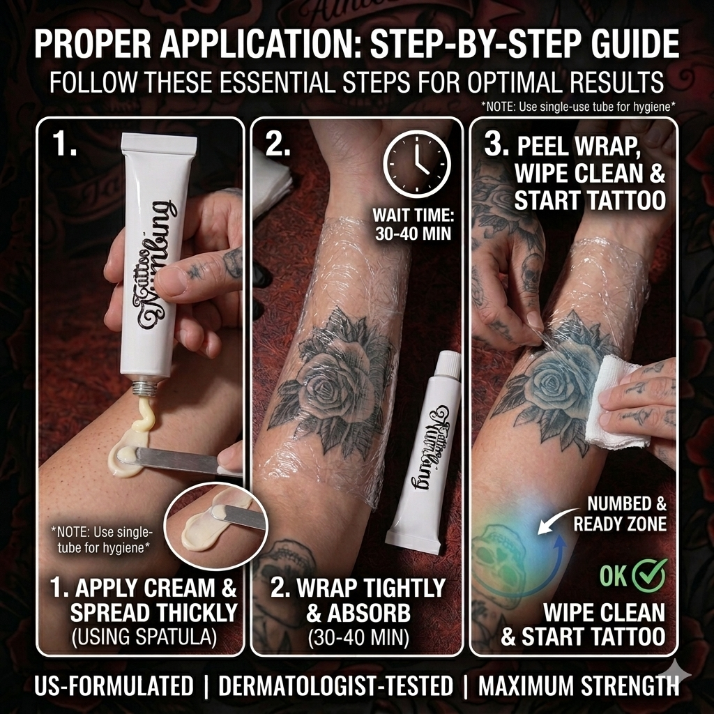Inknumb Tattoo Numbing Cream 10 Tubes