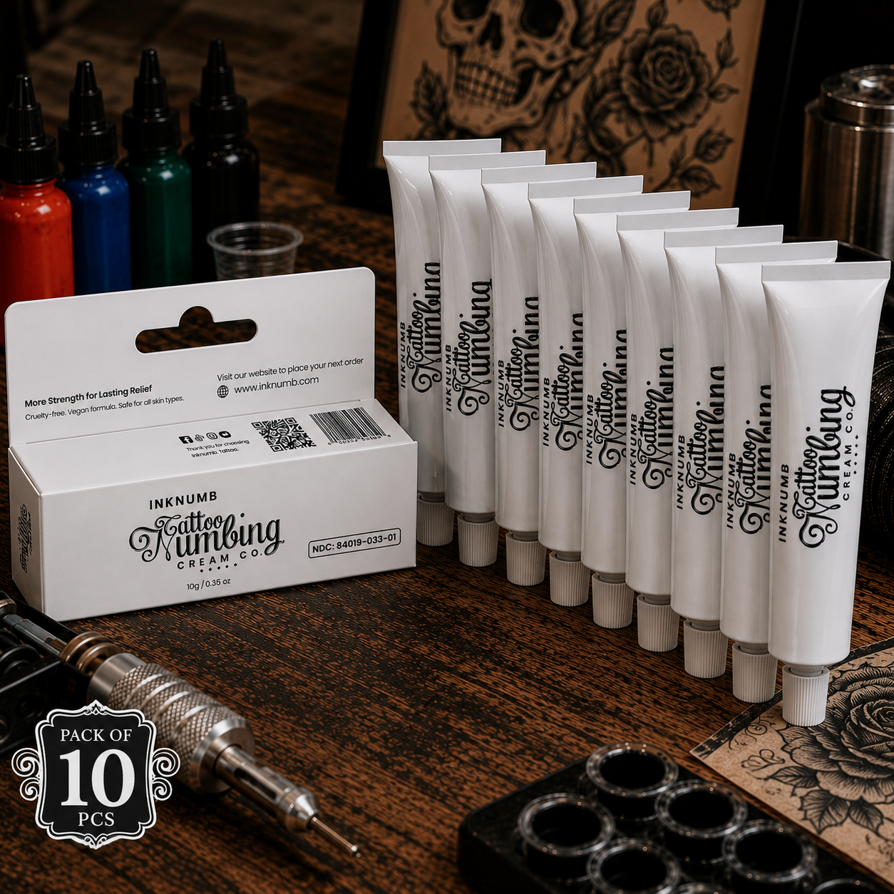 Inknumb Tattoo Numbing Cream 10 Tubes