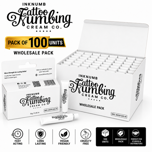 Inknumb Wholesale Tattoo Numbing Cream 100 Tubes