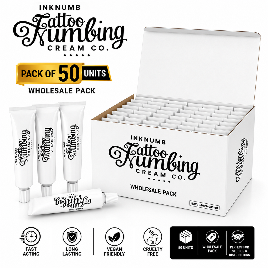 Inknumb Wholesale Tattoo Numbing Cream 50 Tubes